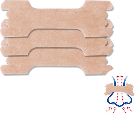 Neusstrips - Neuspleisters - Neusspreider - Neusstrips snurken - Neuspleisters snurken - Anti snurk - Anti snurk producten - Anti snurk pleisters - Maat S/M - 30 Stuks - Zorg voor een betere nachtrust!